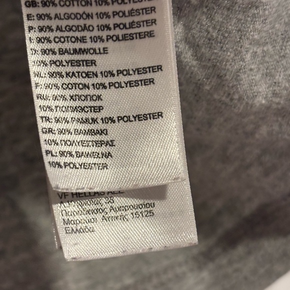 The North Face Gray Shirt with Orange Trim - Picture 3 of 6